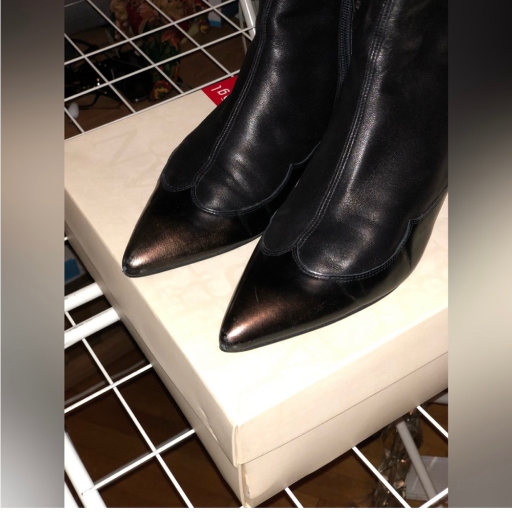 Elegant booties from Europe.